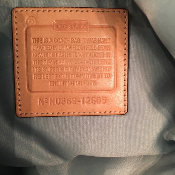 Authentic Coach hobo - Picture 5 of 8